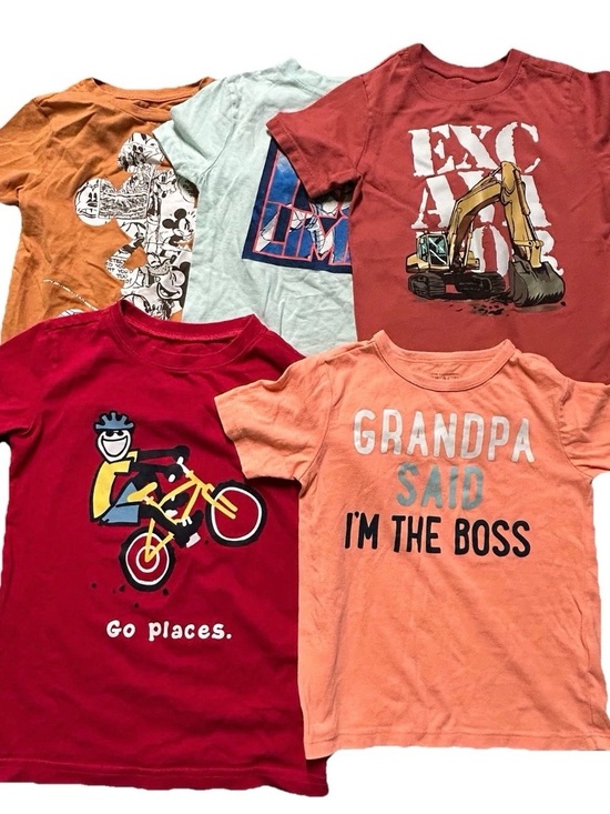 Disney Other - Boy’s Short Sleeve T Shirts Life Is Good Mickey Mouse Size 4T XS (4/5)